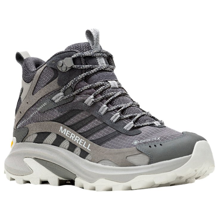 Merrell Chaussures de randonnée Moab Speed 2 Mid Gore-Tex Asphalt Présentation