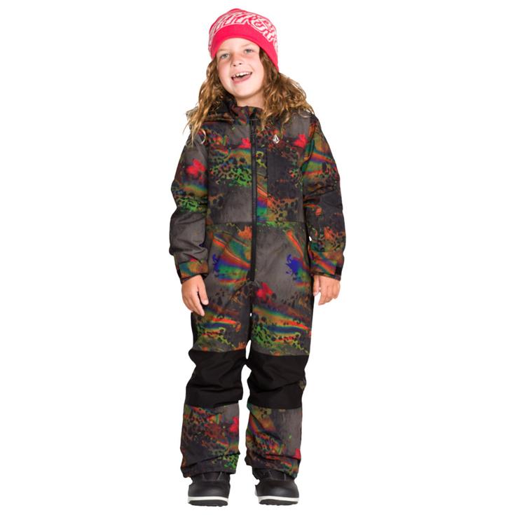 Volcom Little Flurry One Piece Cheetah 