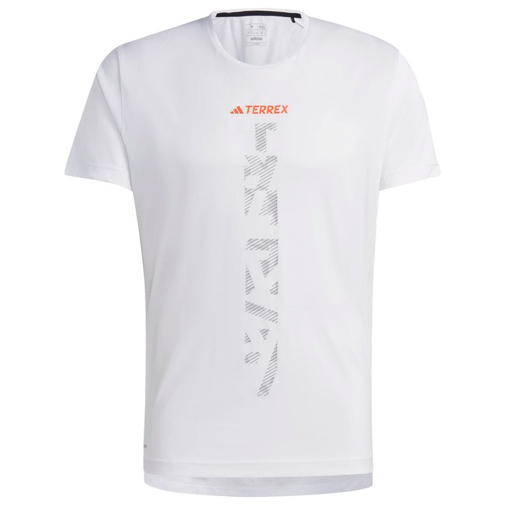 adidas Trail tee-shirt Agravic T-Shirt White Overview