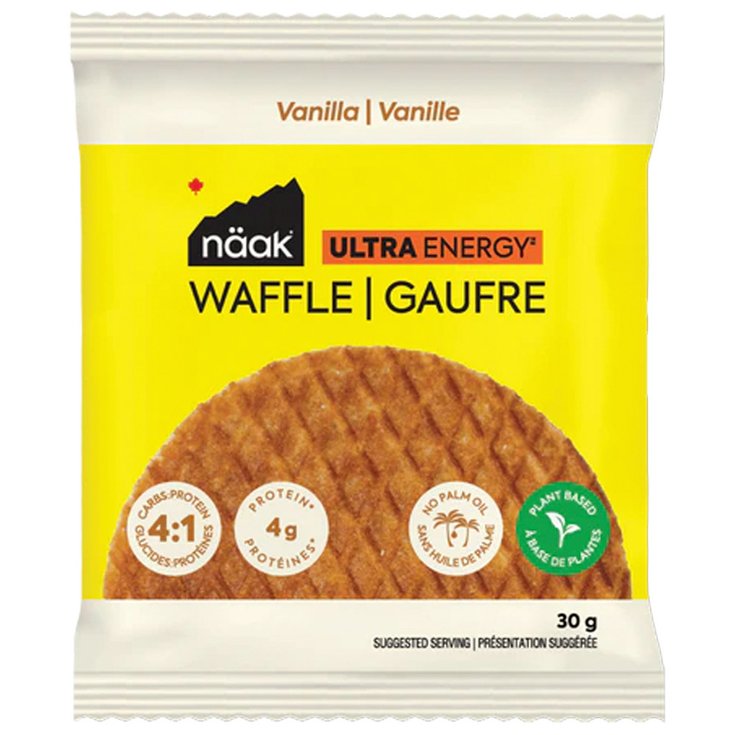 Naak Ultra Energy Waffles Vanille 