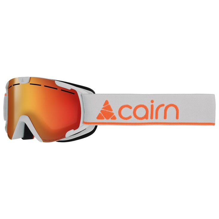 Cairn Goggles Scoop Mat White Spx 3000 Ium Overview