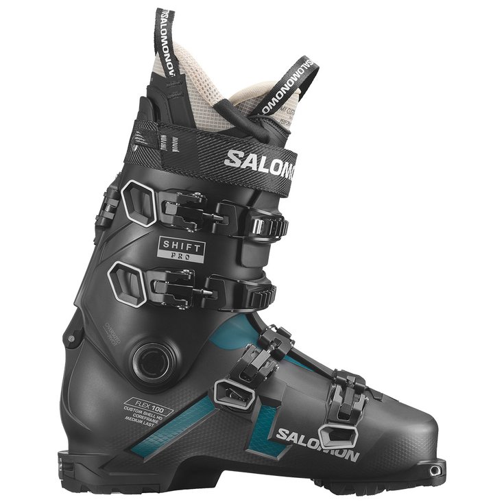 Salomon Skischuh Shift Pro 100 At Gw Black Dragonfly Humus Präsentation