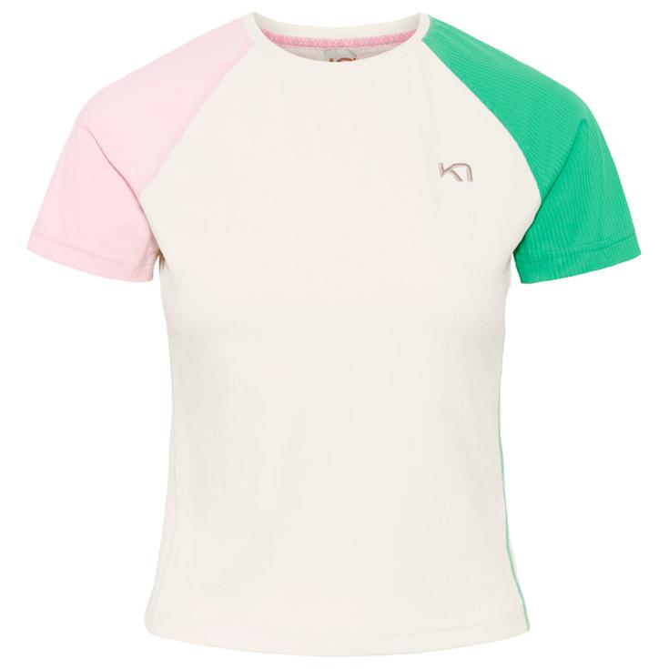 Kari Traa Trail tee-shirt Linnea Tee Shirt Light Beige Overview
