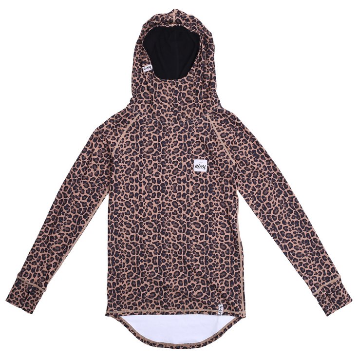 Eivy Technical underwear Icecold Hood Top Leopard Overview