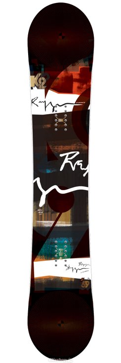 K2 Snowboard Raygun Oberseite