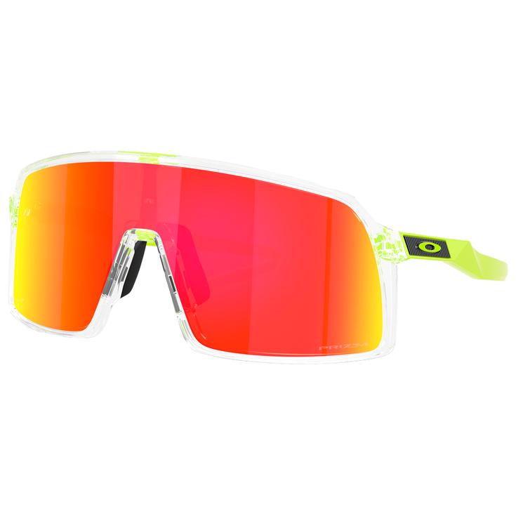 Oakley Gafas Sutro Neon Pop Collection Clear Prizm Ruby Presentación