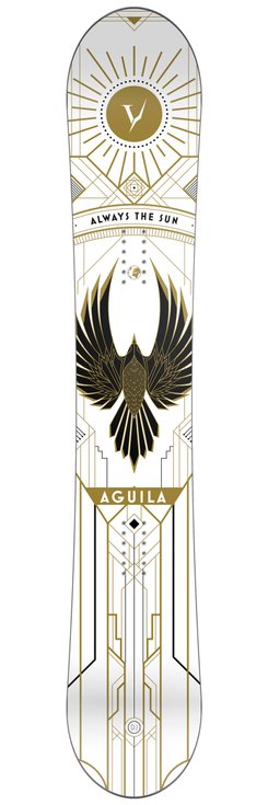 Verdad Planche Snowboard Aguila White Presentación