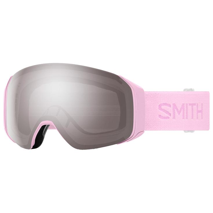 Smith 4D Mag S Pink Frost Flex Glitch Chromapop Sun Platinum Mirror + Chromapop Storm Blue Sensor Mirror 