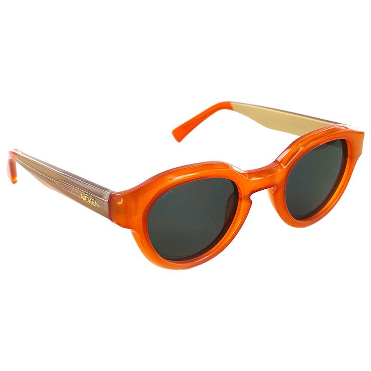 Moken Vision Sunglasses Milo Orange Green Polarized Overview