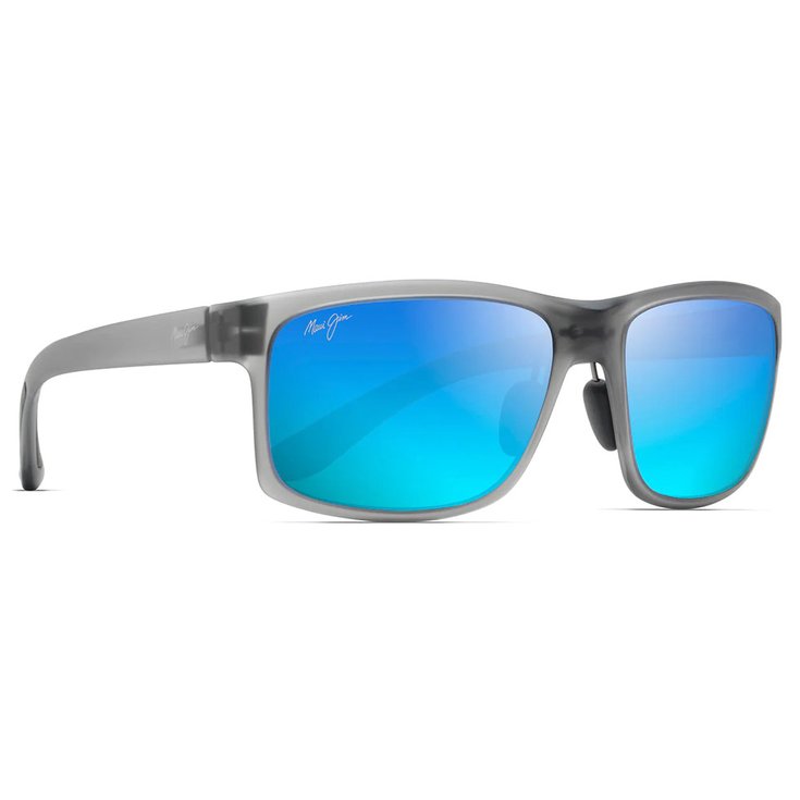 Maui Jim Sunglasses Pokowai Arch Gris Mat Translucide Bleu Hawaï MauiPure Overview