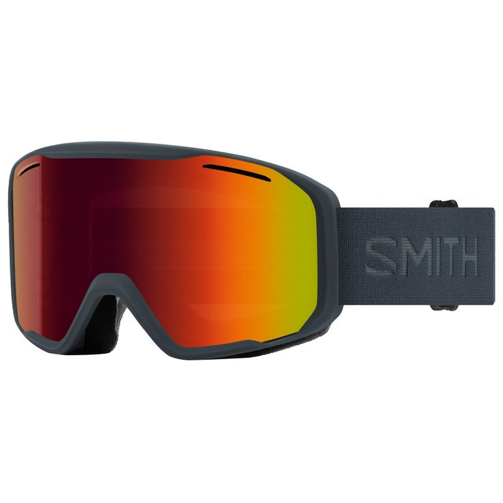Smith Masque de Ski Blazer Slate 22 / Red Solx Mirror Ant Présentation