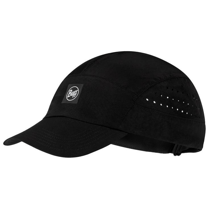 Buff Petten Speed Cap Solid Black Voorstelling
