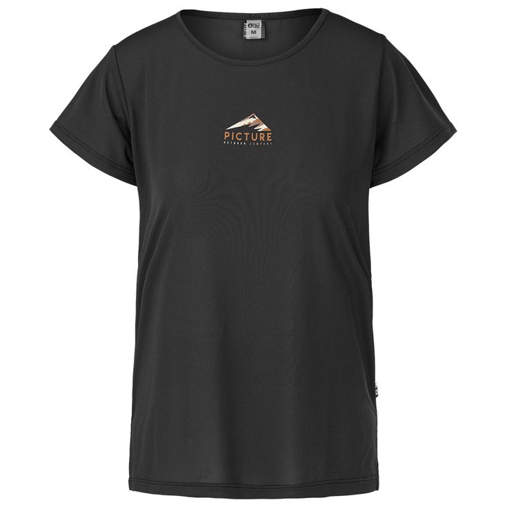 Picture Tee-shirt de rando Hila Tech Black Overview