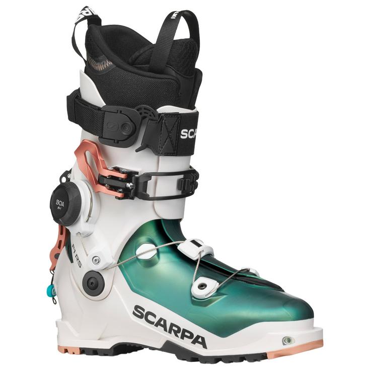 Scarpa F1 Rs Wmn White Rainbow Green 