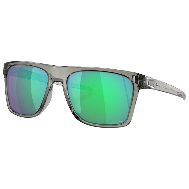 Oakley Sunglasses Leffingwell Grey Ink Prizm Jade Polarized Overview