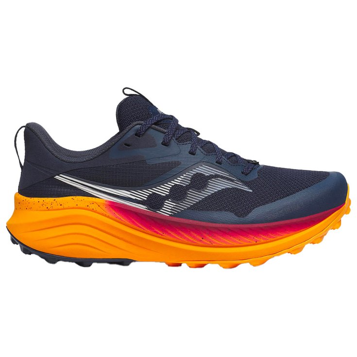 Saucony Scarpe da trail Xodus Ultra 3 Navy Peel Presentazione