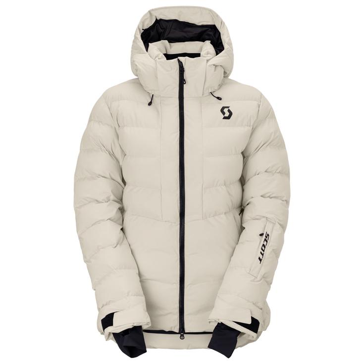 Scott Ski Jacket W's Ultimate Warm Jacket Latte Beige Overview