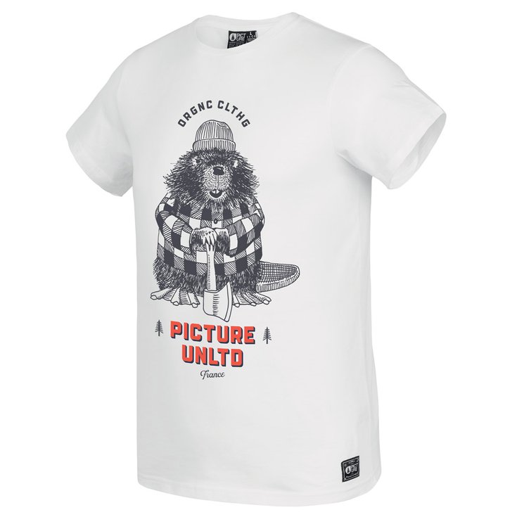 Picture T-shirts Castory White Voorstelling