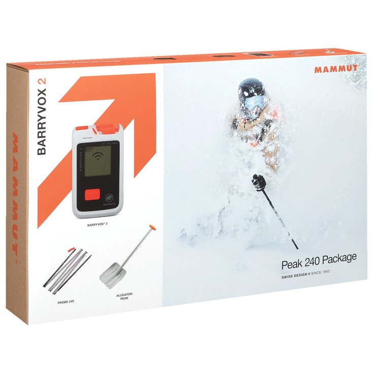 Mammut Lawinenschutz-Set Barryvox 2 Peak 240 Package White Präsentation