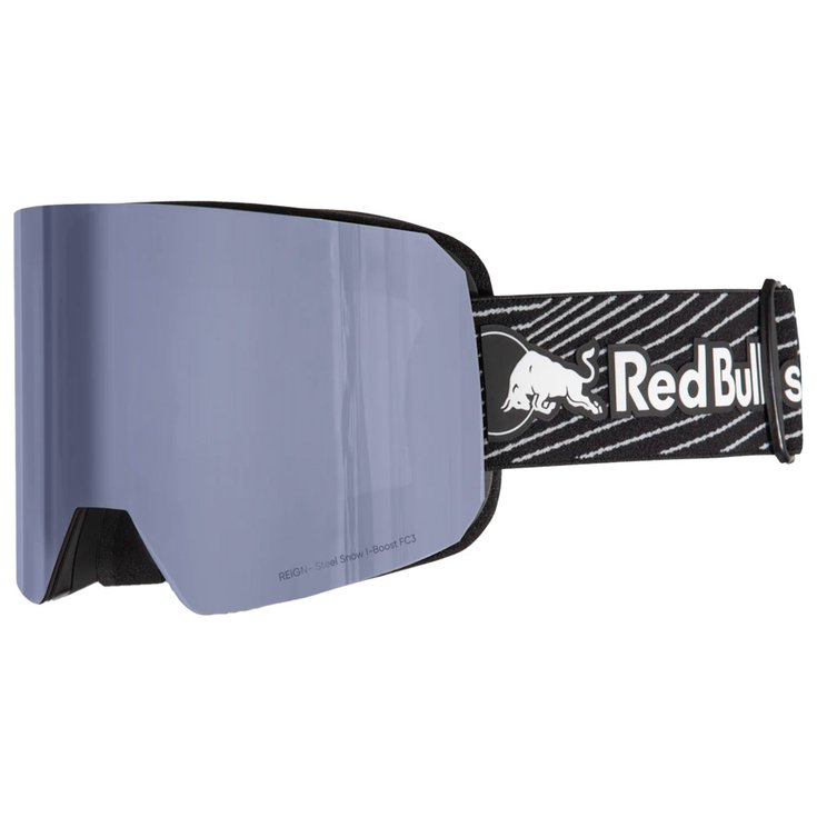 Red Bull Spect Masque de Ski Reign Matt Black White Lines Smoke Silver Mirror + Brown Red Mirror Présentation