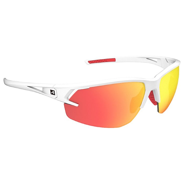 AZR Sunglasses Fast Mat Blanc Irisé Rouge Photochromic Overview