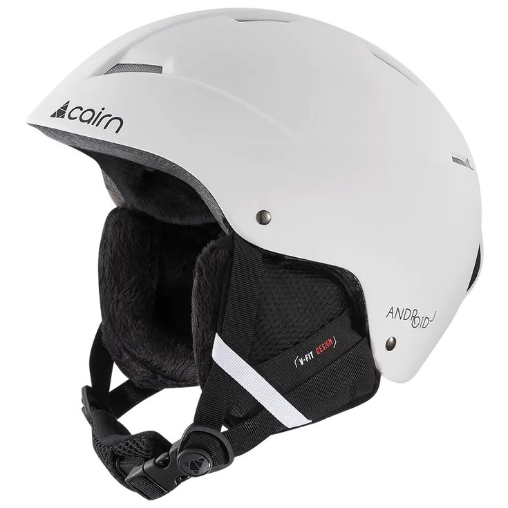 Cairn Casque Android Junior Mat White Présentation