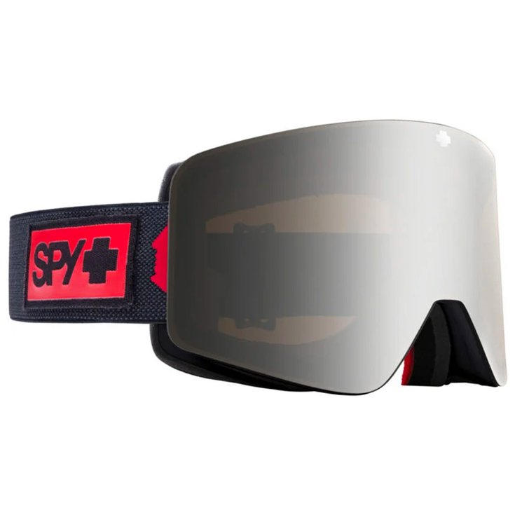 Spy Skibrille Marauder Night Rider Matte Black Happy Bronze Silver Spectra + Clear Präsentation
