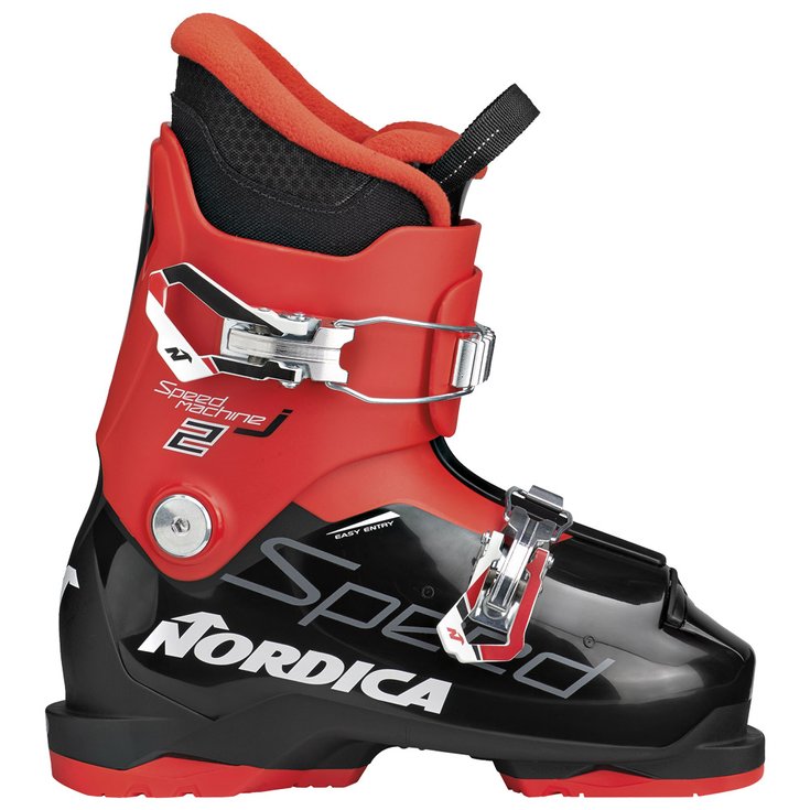 Nordica Chaussures de Ski Speedmachine J2 Nero Rosso Côté