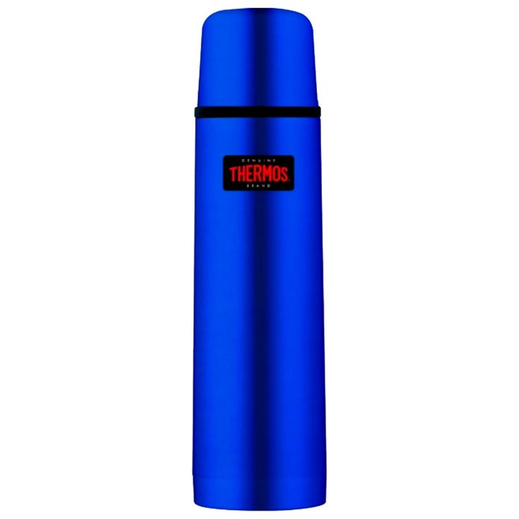 Thermos Flask Light & Compact 0.75L Bleu Métalissé Overview