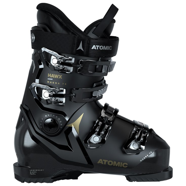 Atomic Chaussures de Ski Hawx Magna 75 W Black Gold Devant