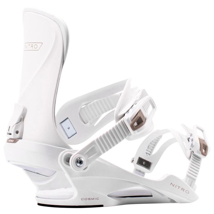 Nitro Snowboardbindung Cosmic White Präsentation