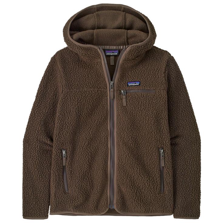 Patagonia Polar Women's Retro Pile Hoody Otter Brown Presentación
