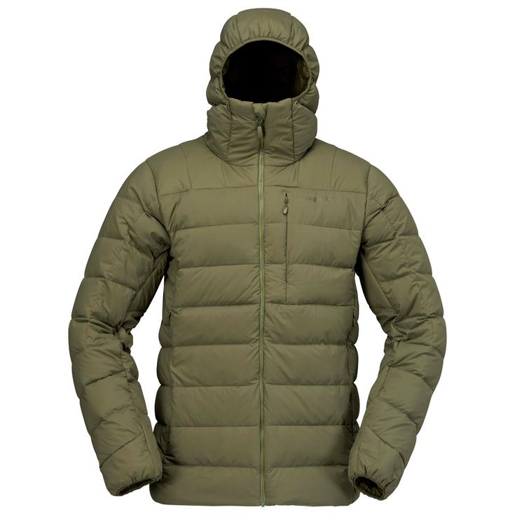 Norrona Daunenjacke Femund Down 700 Zip Hood M's Olive Night Präsentation