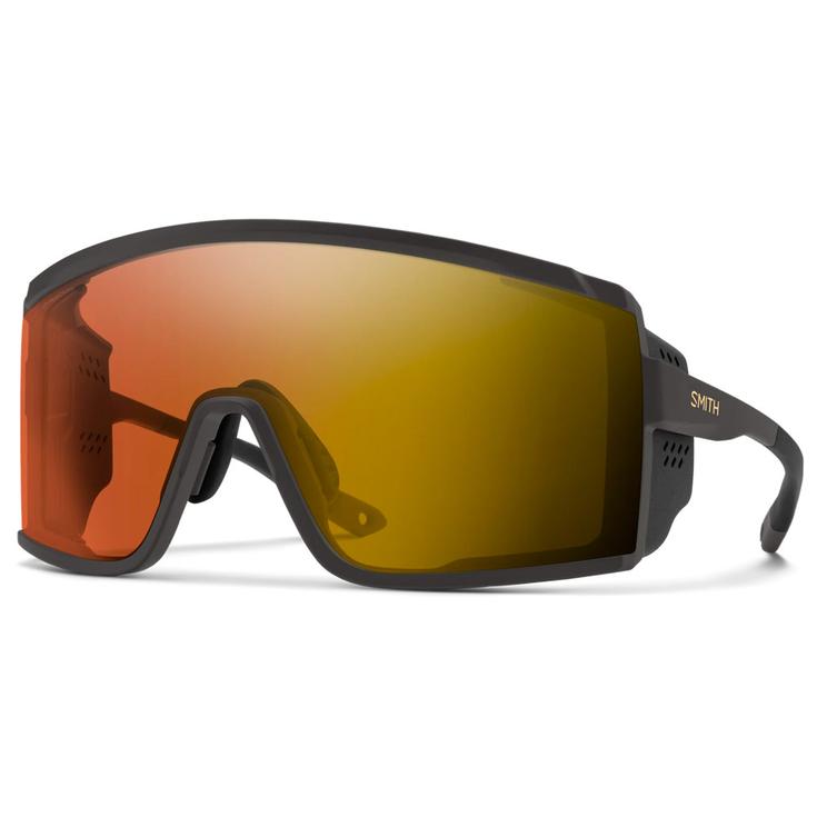 Smith Sunglasses Pursuit Matte Gravy Chrompop Glacier Photochromic Copper Gold Mirror + Clear Overview