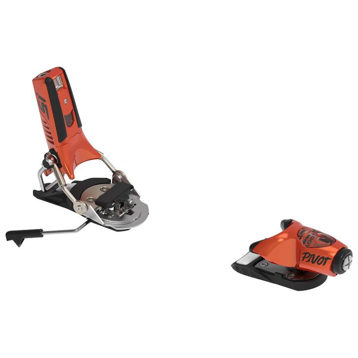 Look Skibindung Pivot 2.0 15 Gw B115 Orange Metal Präsentation