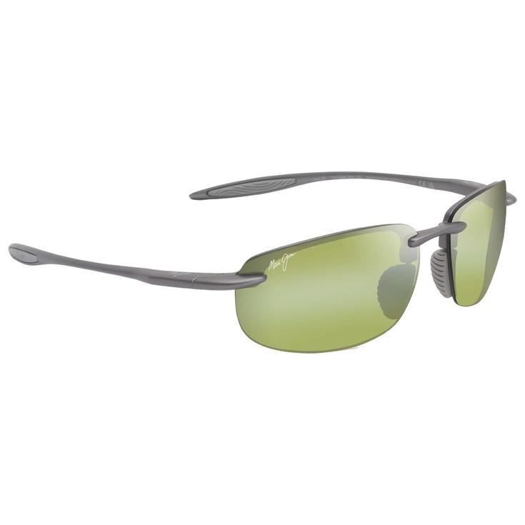 Maui Jim Sonnenbrille Hookipa Ultra Metal Matte Grey Ht Green MauiUltra Präsentation