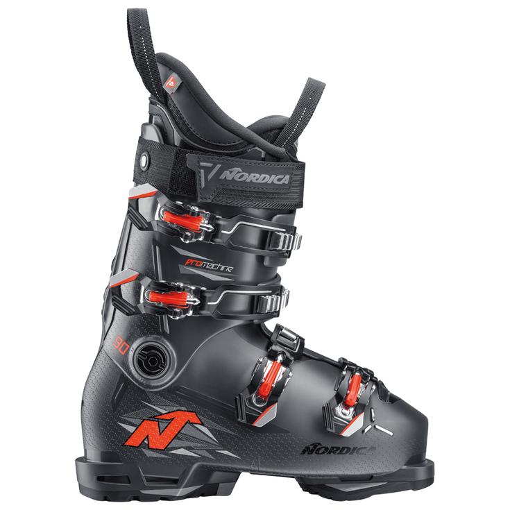 Nordica Scarponi da sci Pro Machine 3 90 GW Dark Grey Black Red Presentazione