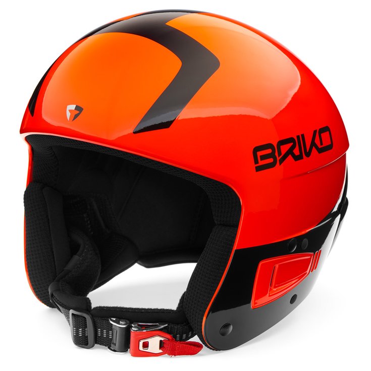Briko Helmet Vulcano Fis 6.8 Shiny Orange Fluo Overview