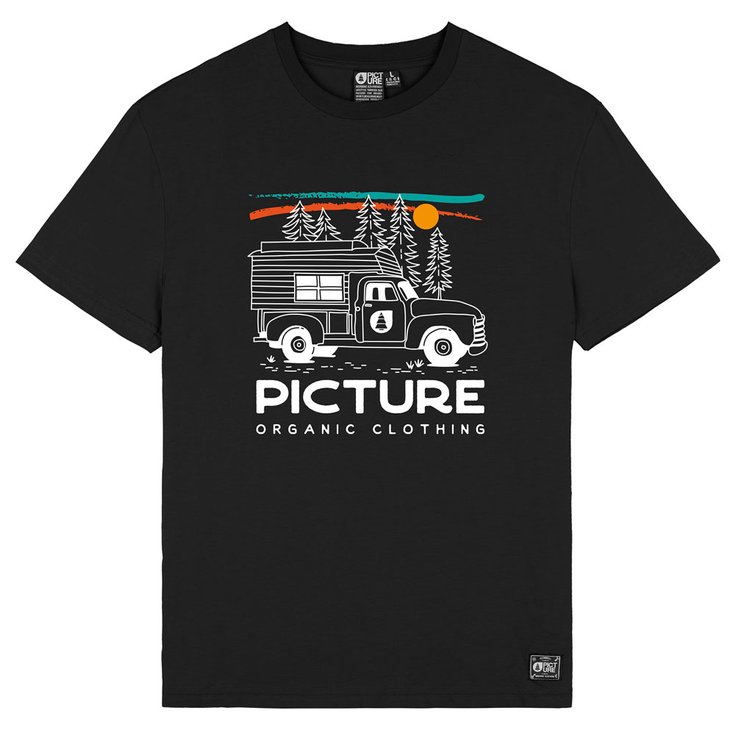 Picture Tee-shirt Custom Van Black Overview
