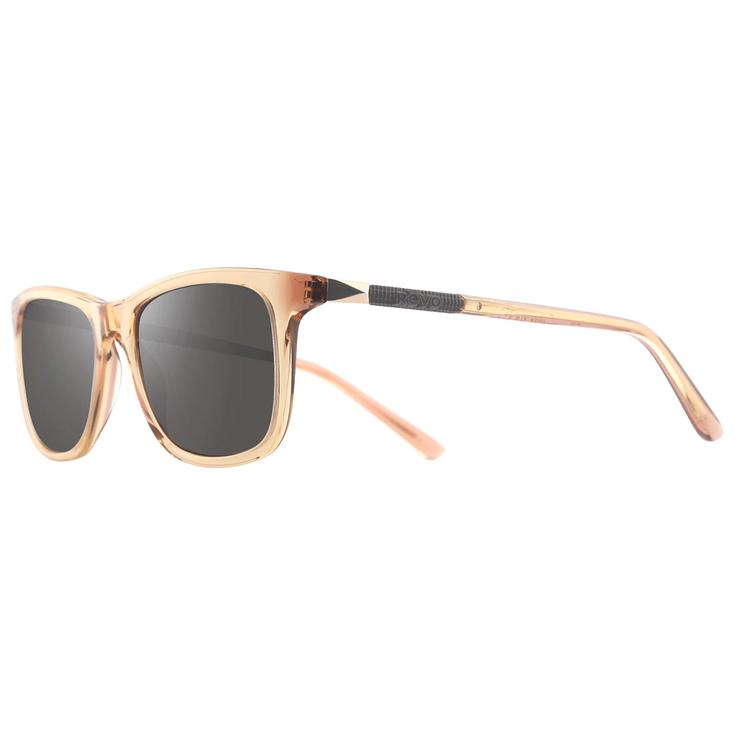 Revo Zonnebrillen Cove Caramel Serilium+ Graphite Polarized Voorstelling