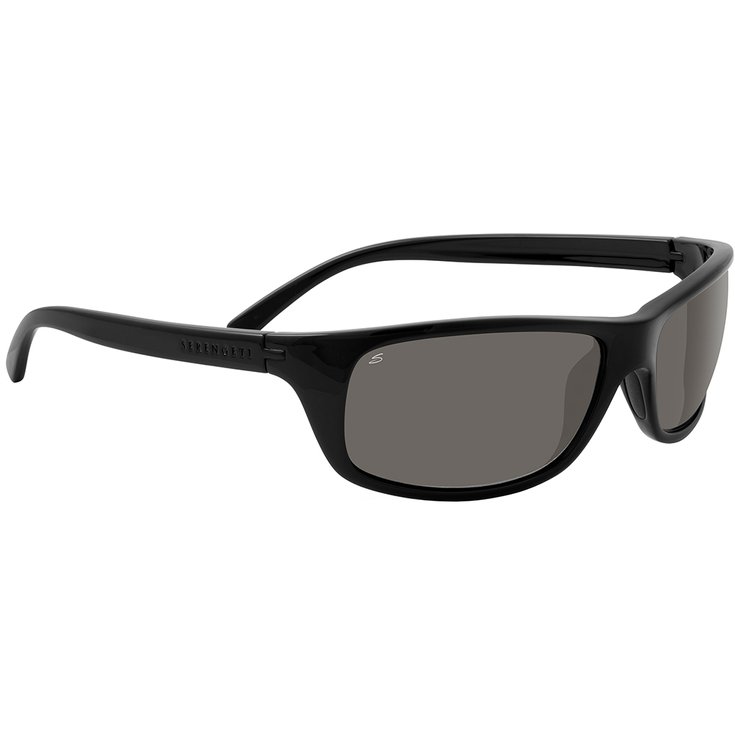 Serengeti Sunglasses Bormio Shiny Black Polarized PHD CPG Overview