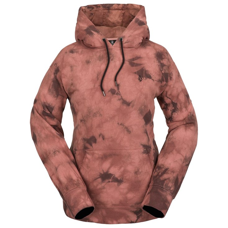 Volcom Sudadera Costus P/O Fleece Pink Salt Wash Presentación