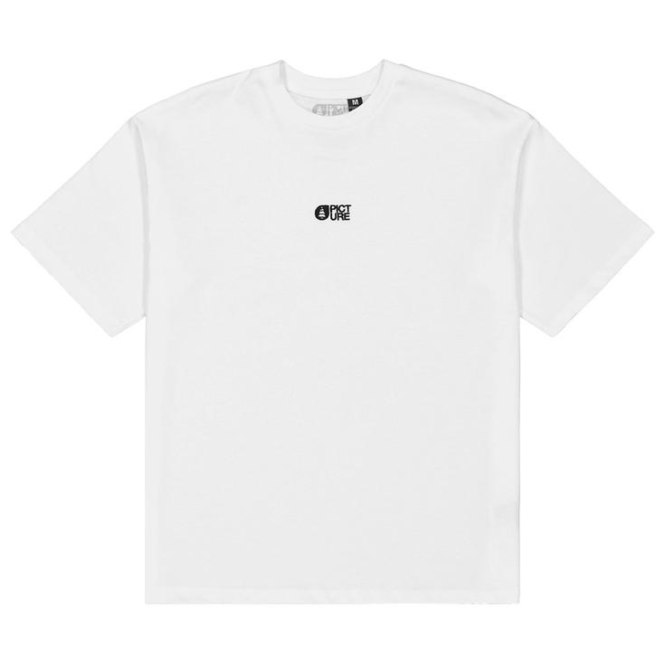 Picture Tee-Shirt Maogany White Overview