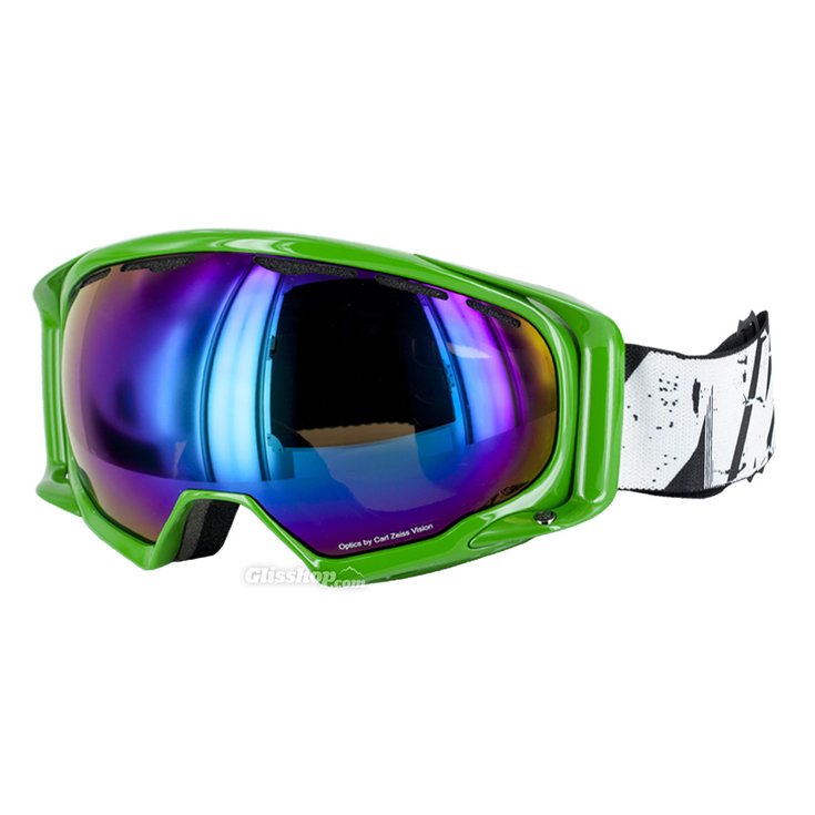 K2 Masque de ski Photophase Green Brown Tripic Mirror Photophase Green Brown Tripic Mirror