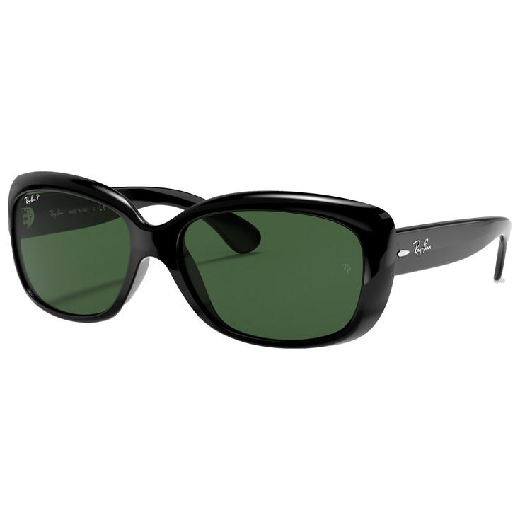 Ray Ban Zonnebrillen RB4101 Jackie Ohh Polished Black Dark Green Voorstelling