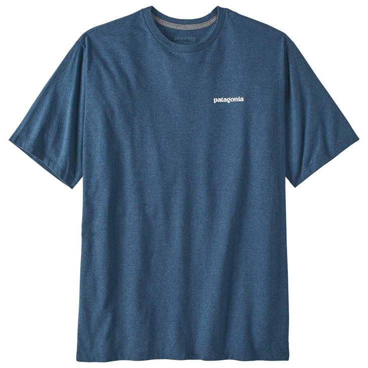 Patagonia Camiseta P-6 Logo Responsibili-Tee Utility Blue Presentación