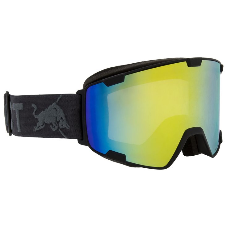 Red Bull Spect Goggles Park Black Yellow Snow Grey With Yellow Mirror Overview