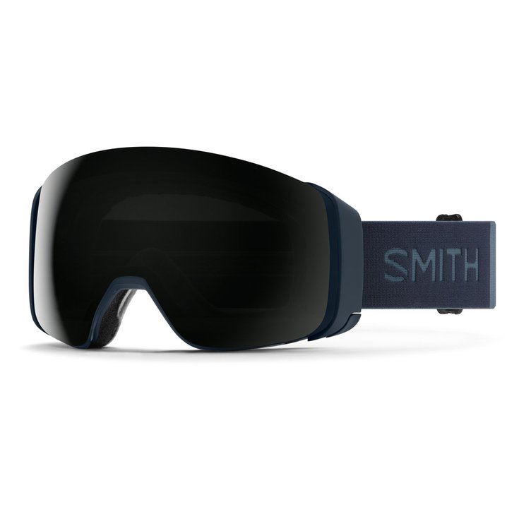 Smith Skibrillen 4d Mag French Navy Chromapop Sun Black+ Chromapop Storm Rose Flash Voorstelling