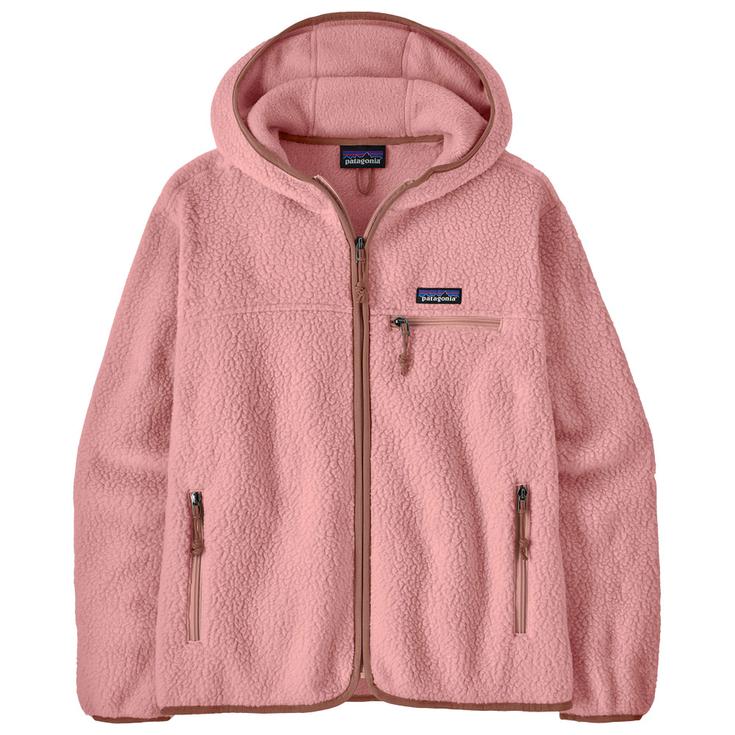 Patagonia Fleece Retro Pile Hoody W Fuzzy Mauve Voorstelling