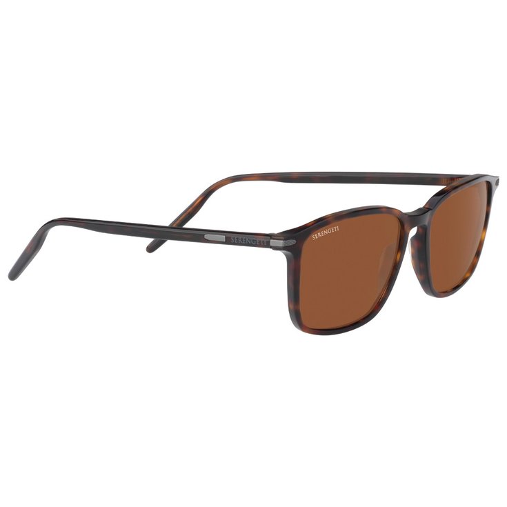 Serengeti Sunglasses Lenwood Shiny Dark Havana Polarized Drivers Overview